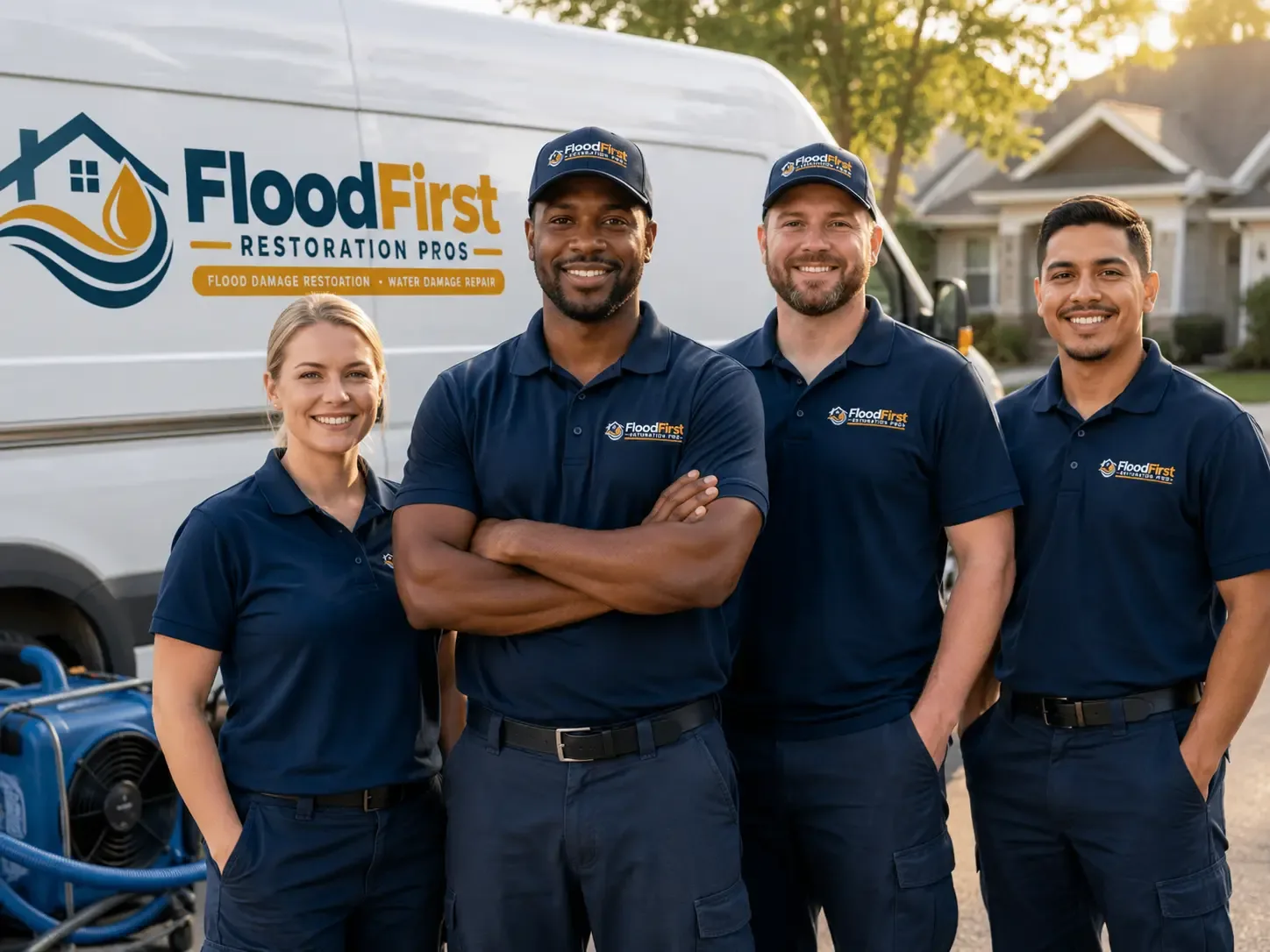 Flood Damage Restoration company in Mark Center, OH